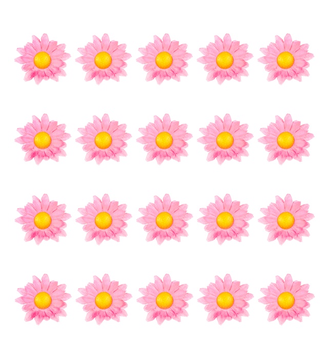 Flori decorative roz