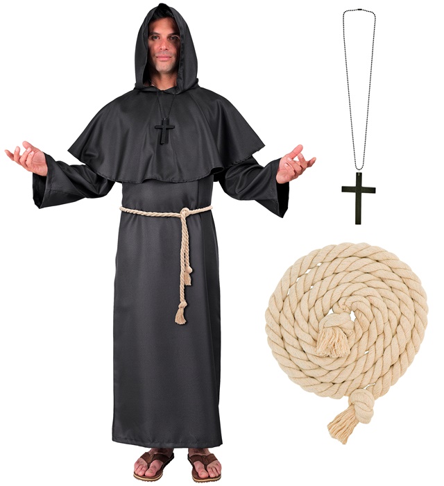 Costum Calugar Negru