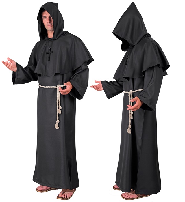 Costum Calugar Negru