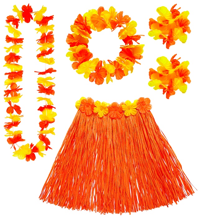 Set Hawaii Portocaliu