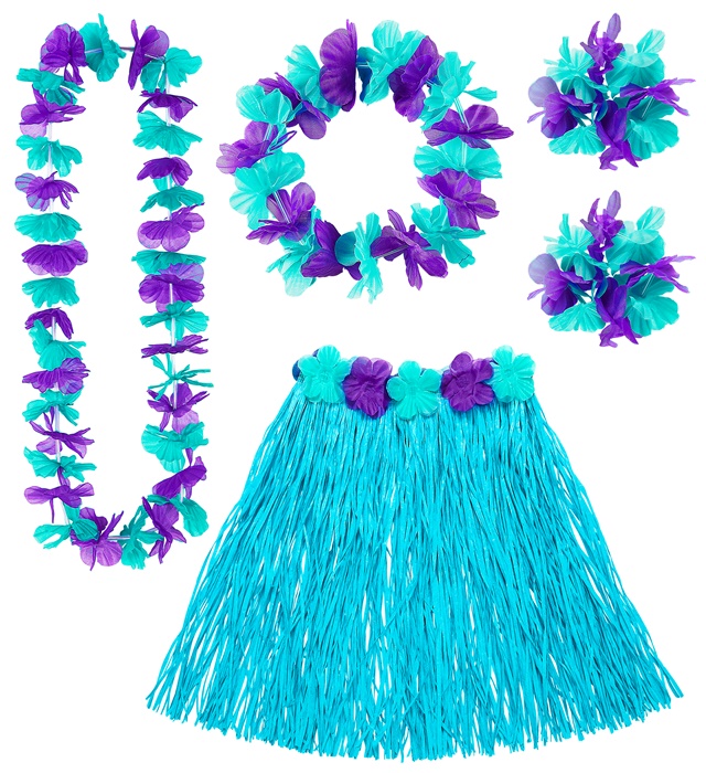 Set Hawaii Albastru