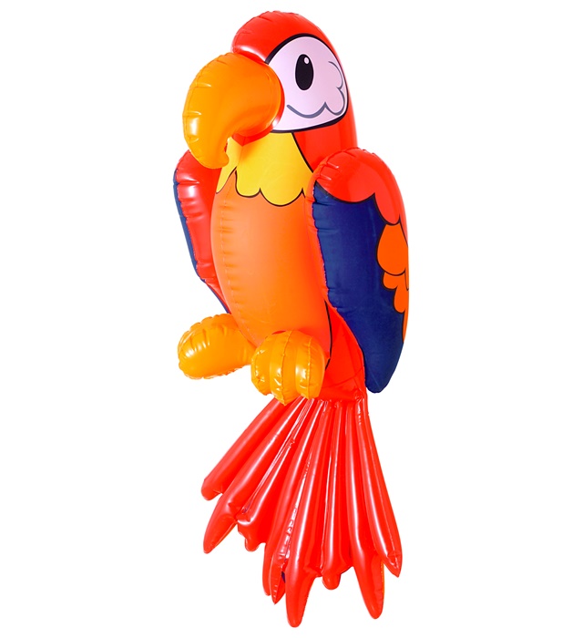 Decor Papagal Gonflabil 60 cm