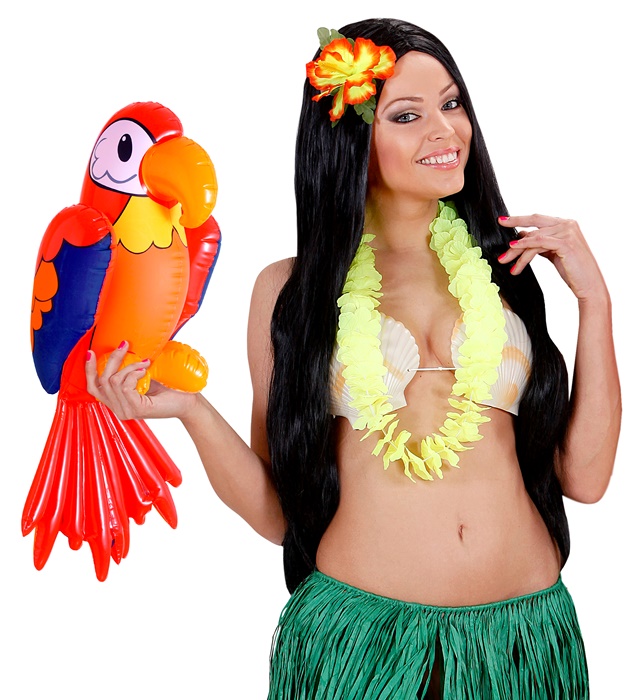 Decor Papagal Gonflabil 60 cm