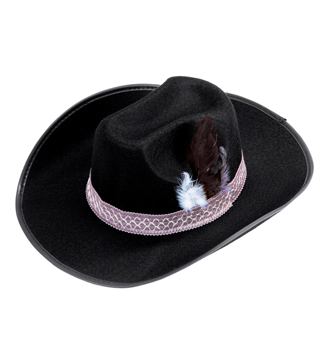 Pălărie Cowboy Neagră