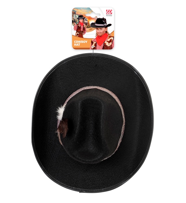 Pălărie Cowboy Neagră