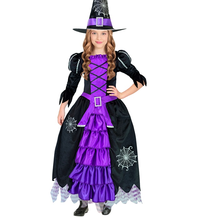 Costum Vrajitoare Mov Copii