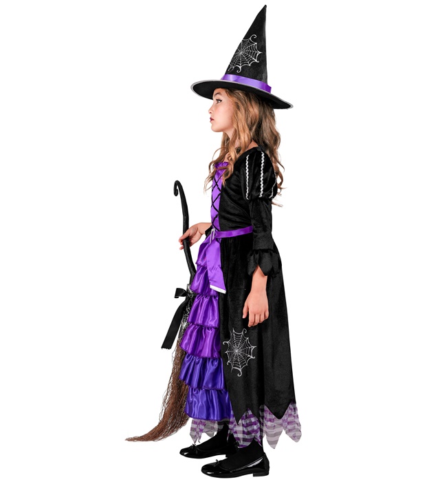Costum Vrajitoare Mov Copii
