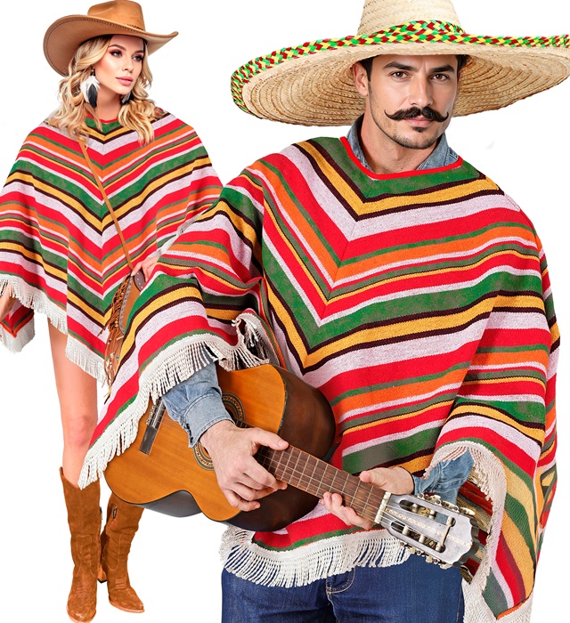 Costum Mexican Poncho