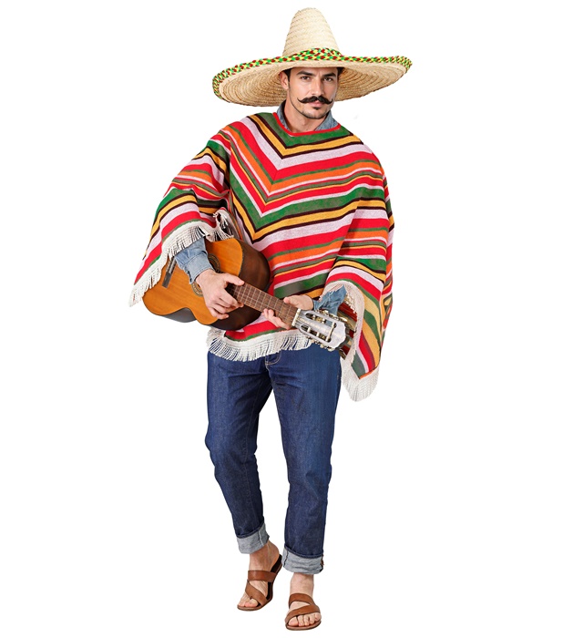 Costum Mexican Poncho