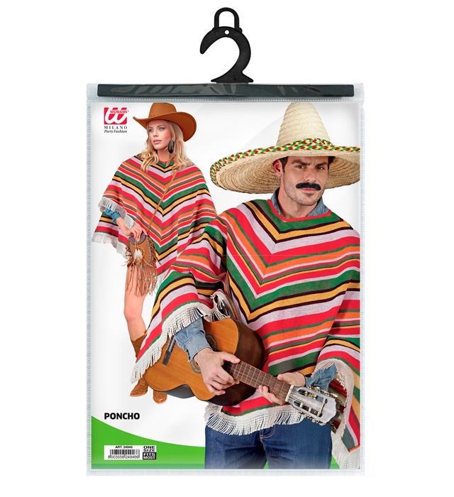 Costum Mexican Poncho