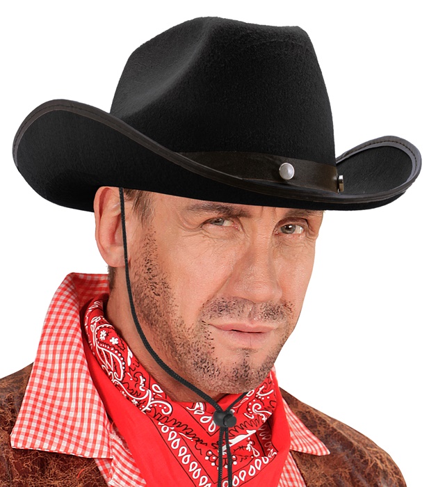Pălărie Cowboy Tinte Neagră