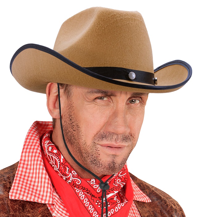 Pălărie Cowboy Crem