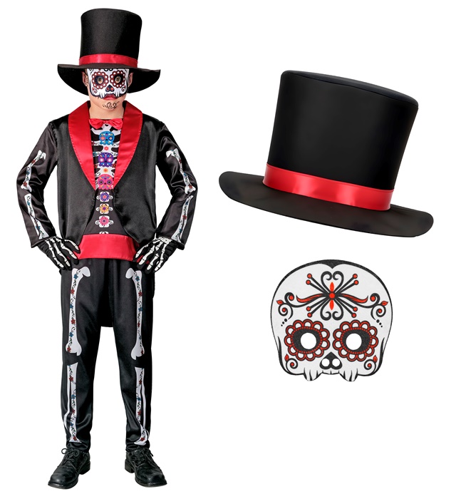 Costum Dia De Los Muertos Baieti