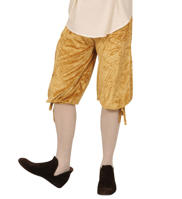 Pantaloni de catifea bej, M/L