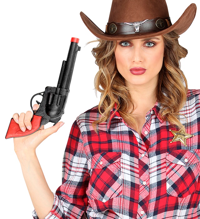 Pistol Cowboy Negru