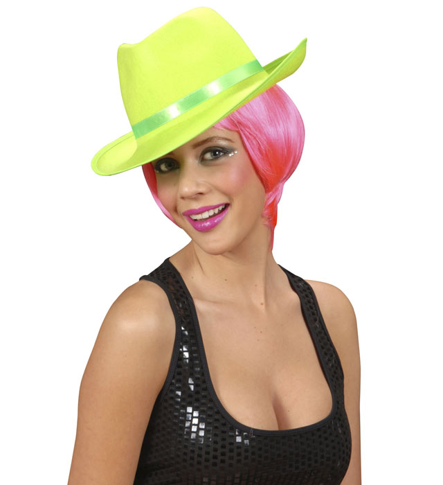 Pălărie gangster neon