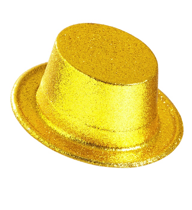 Pălărie Glitter Aurie