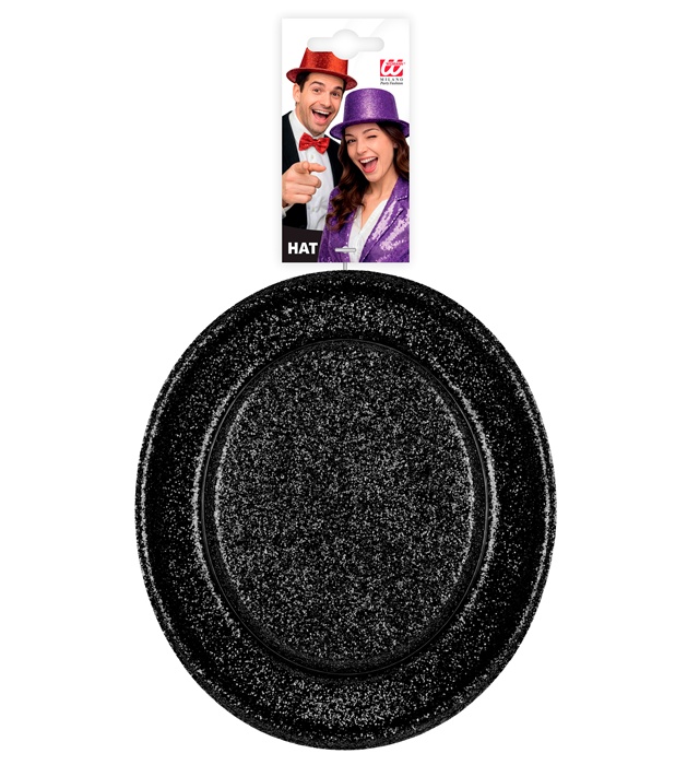 Palarie Glitter Neagra