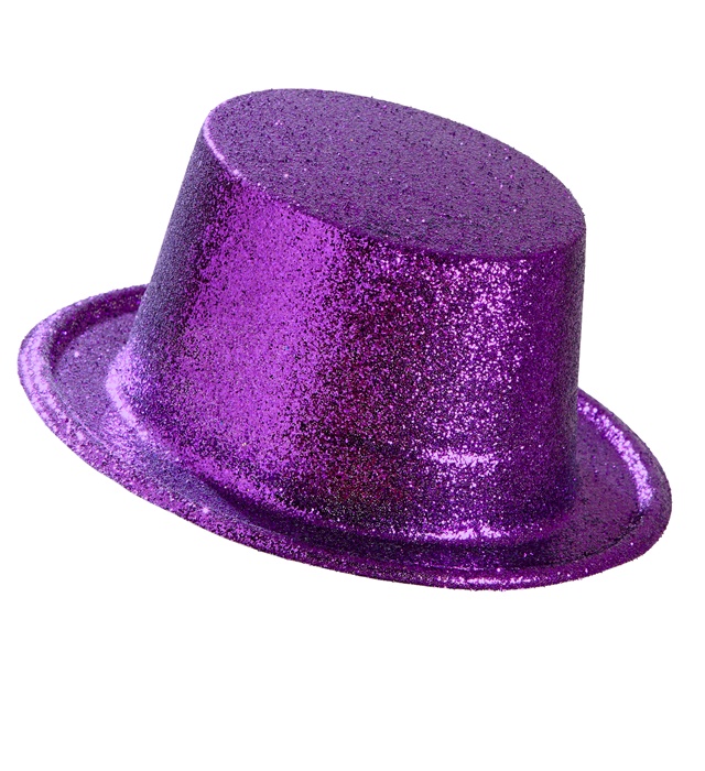 Pălărie Glitter Mov
