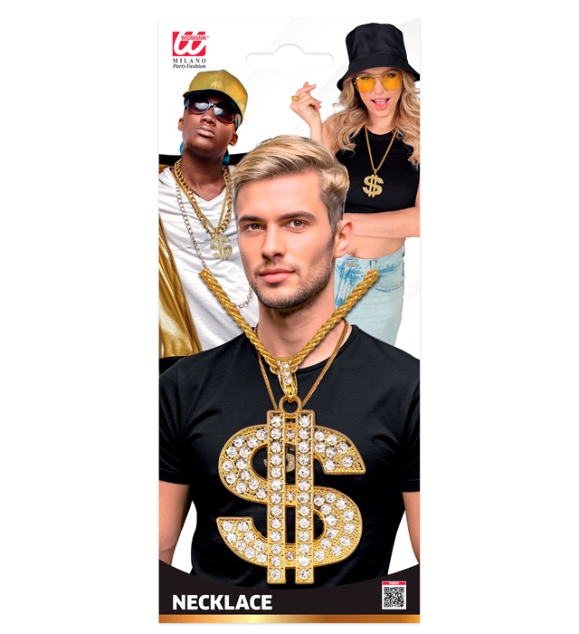 Medalion Dolar Cu Strasuri