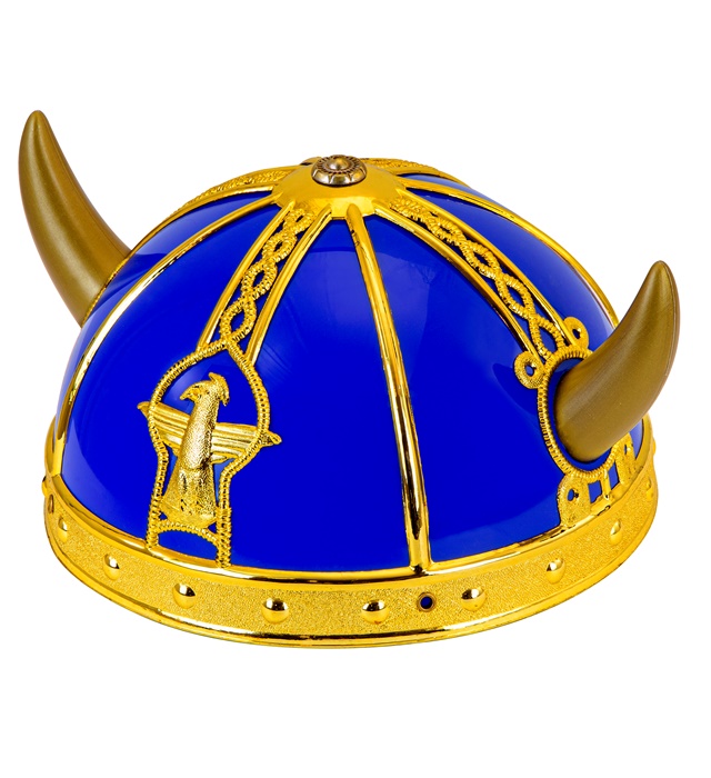 Casca Viking Copii Albastră