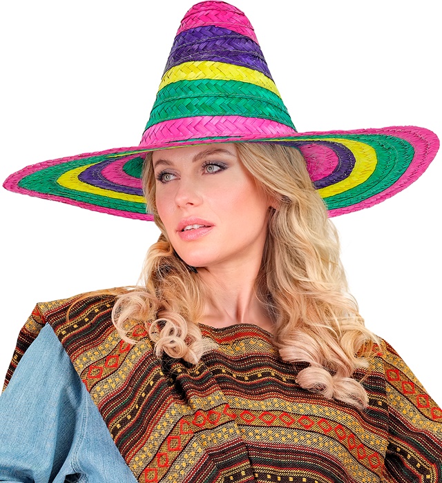 Pălărie Sombrero Multicolora