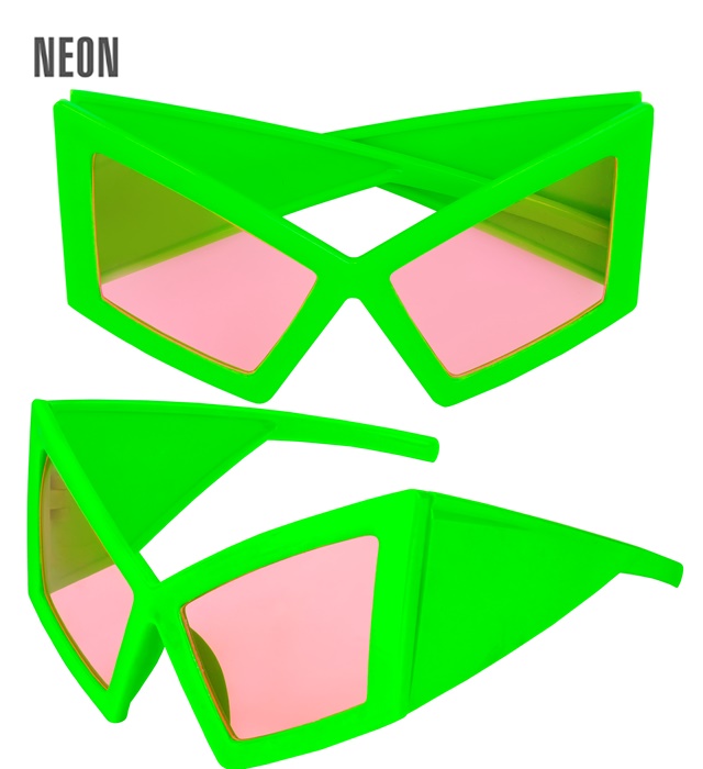 Ochelari Verzi Neon