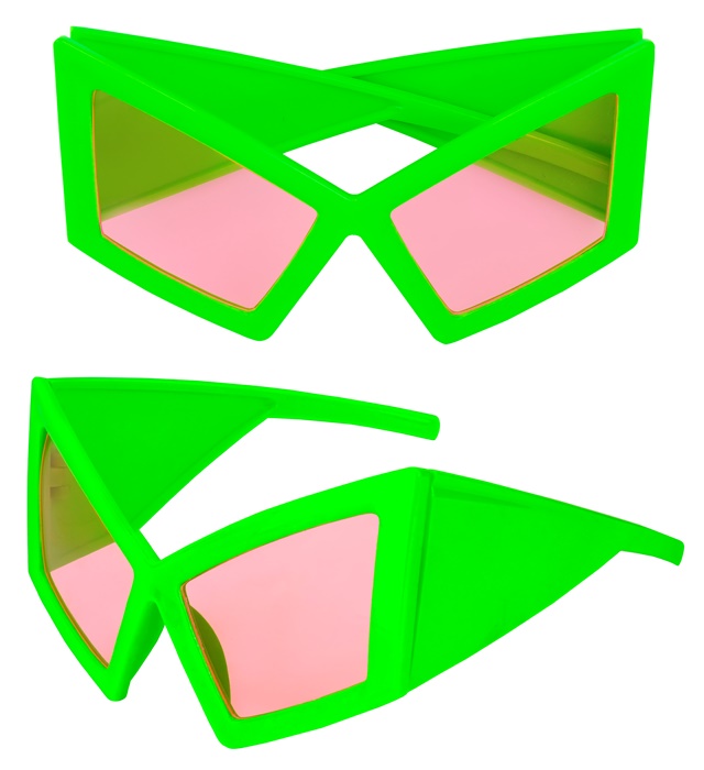 Ochelari Verzi Neon