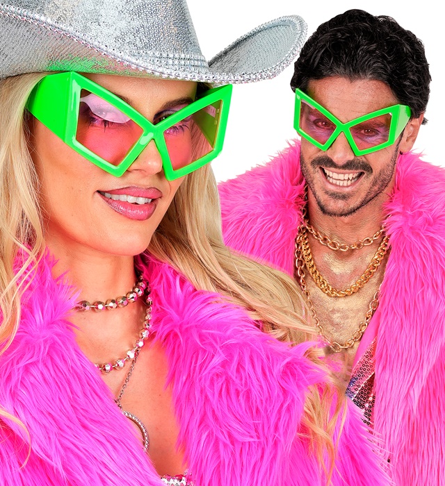 Ochelari Verzi Neon
