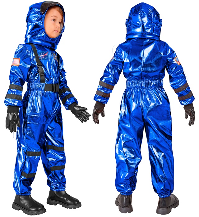 Costum Astronaut Albastru Copii