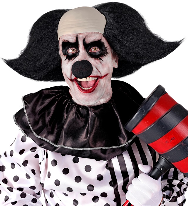 Peruca Clown Sinistru