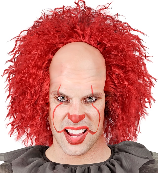 Peruca Creepy Clown Vintage