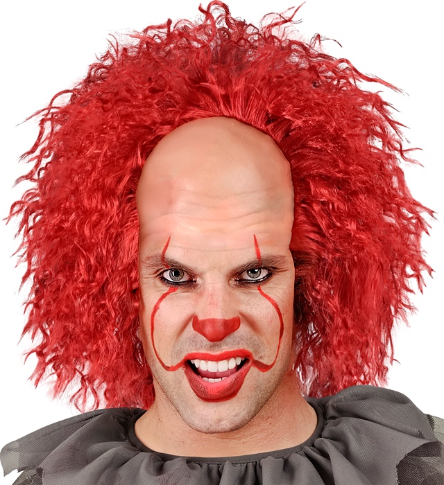 Peruca Creepy Clown Vintage