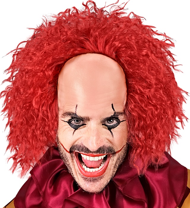 Peruca Creepy Clown Vintage