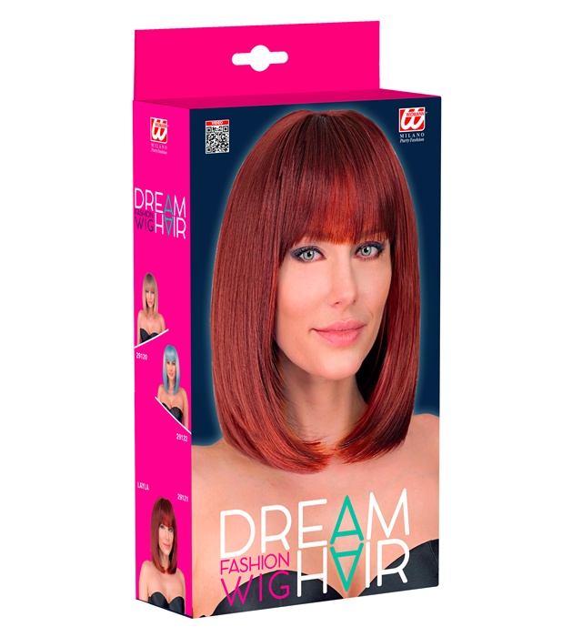 Peruca Burgundy