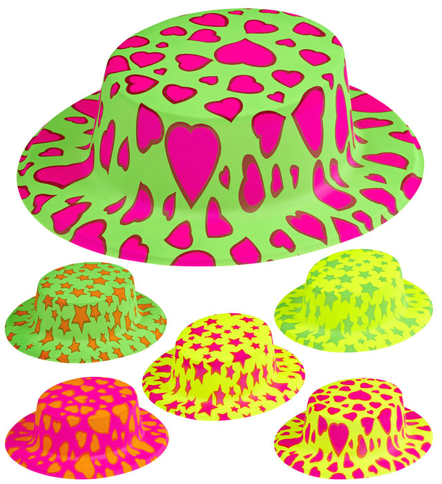 Palarie Plastic Stele Si Inimi