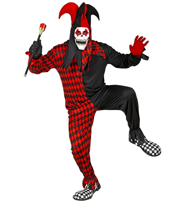 Costum Arlechin Schelet Halloween