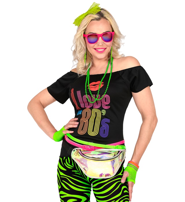 Set Accesorii Anii 80 Verde