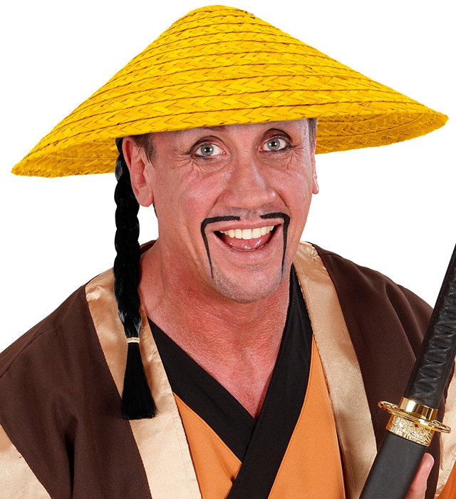 Palarie Paie Vietnamez Galbena
