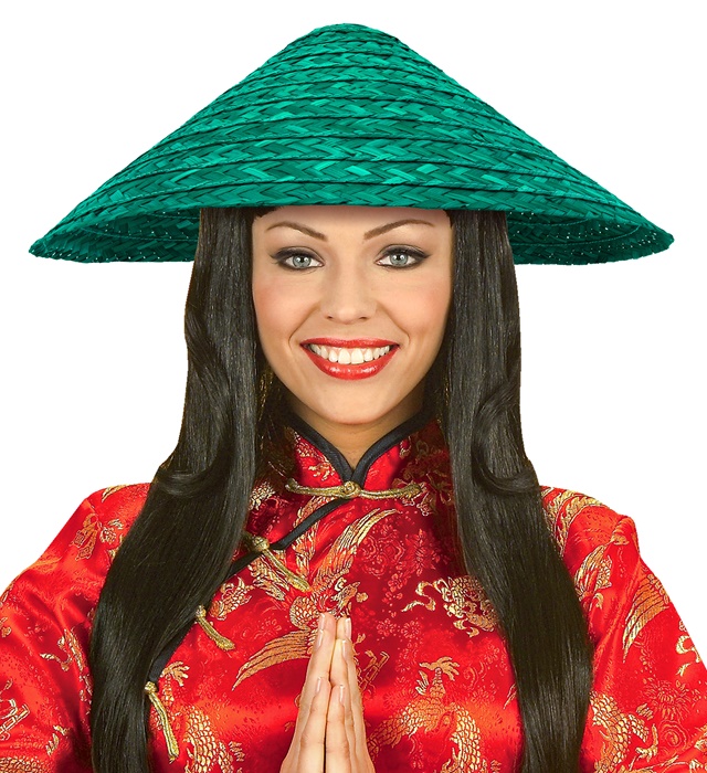 Palarie Paie Vietnamez Verde