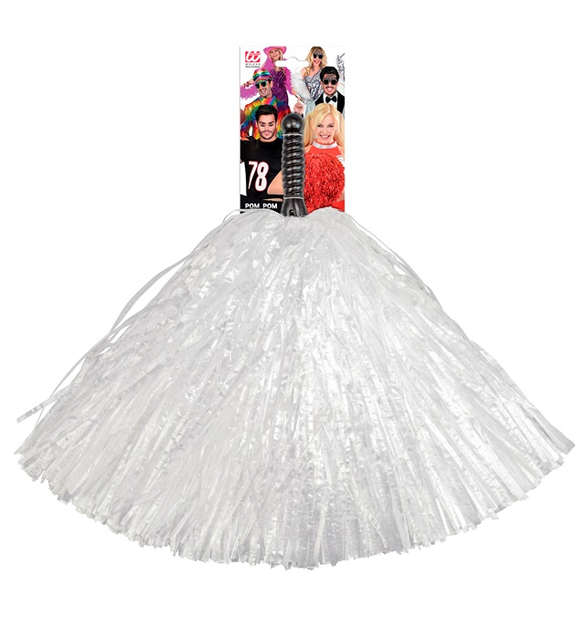 Pom Pom Majorete Alb