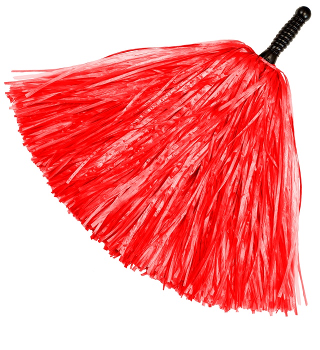 Pom Pom Majorete Rosu