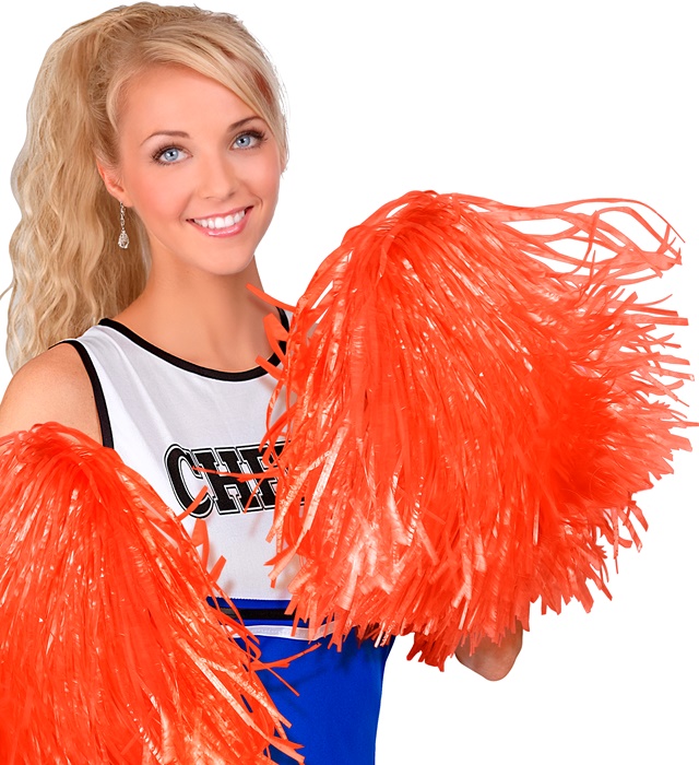 Pom Pom Majorete Orange