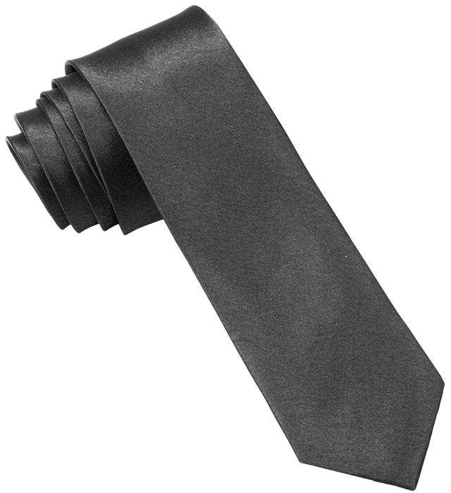 Cravata Neagra Satin