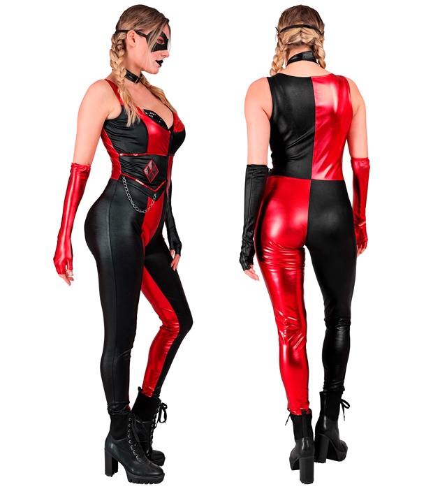 Costum  Evil Harlequin Dama