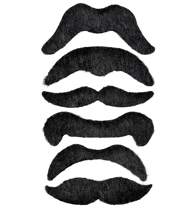 Set Mustati Negre Cowboy
