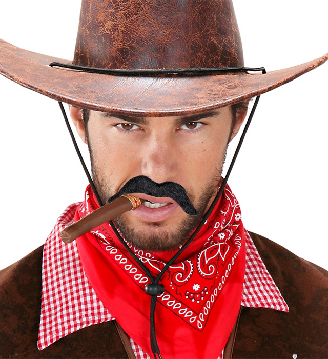 Set Mustati Negre Cowboy