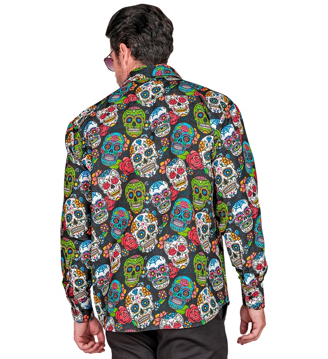 Camasa Dia De Los Muertos