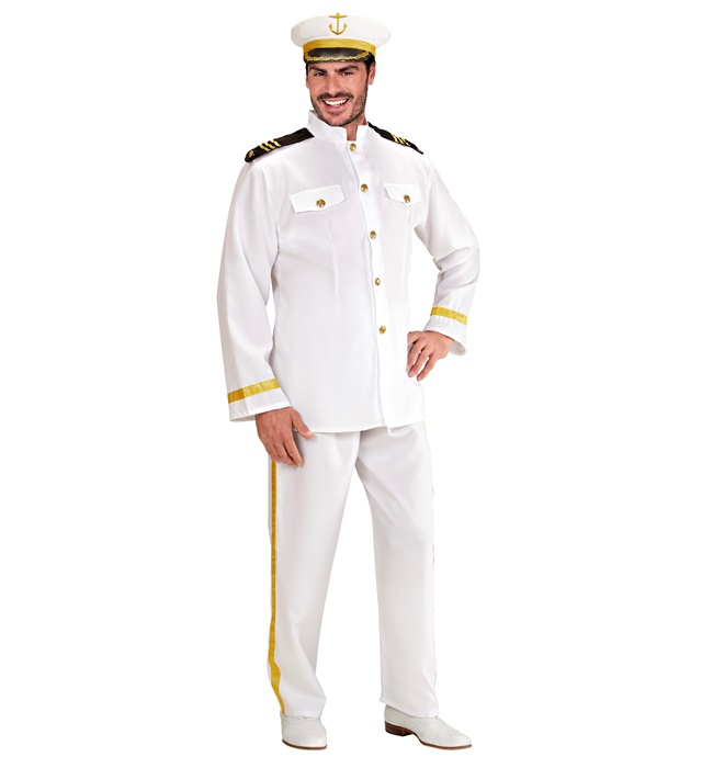 Costum Capitan Vas Alb