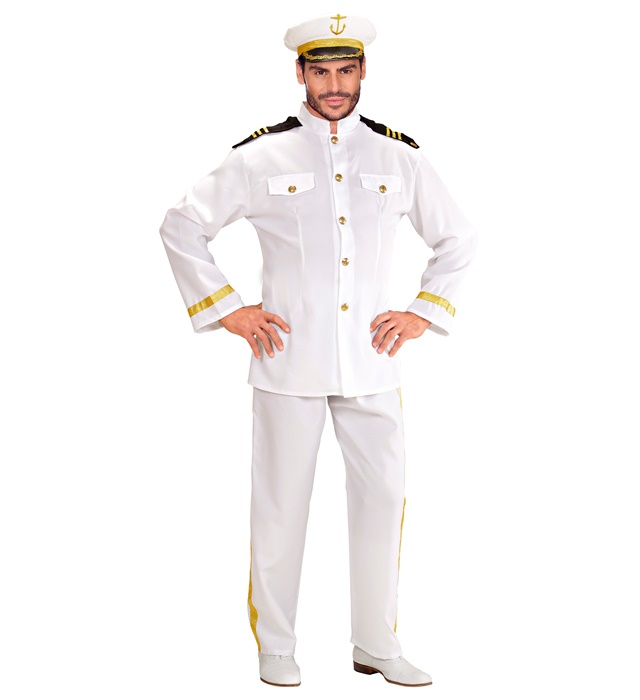 Costum Capitan Vas Alb